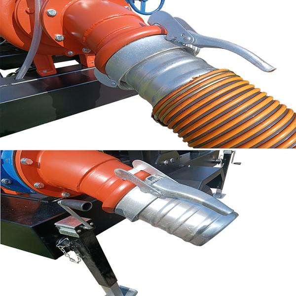 Self Priming Pump Portable Trash Water Pump High Performance Diesel Engine Pump Set