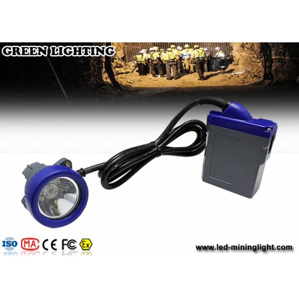 Rechargeable LED mining light with PC material , 216lum lighting IP68 waterproof grade