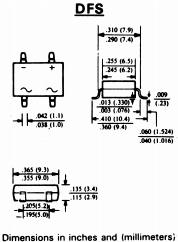 SINGLE PHASE GLASS PASSIVATED SURFACE MOUNT BRIDGE RECTIFIER DF10S