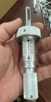 Lock Pick Decoder for Mottura with Mechanical Feedback Analysis and Dual-Sensory Feedback Loop - Model RC38 Locksmith Tool