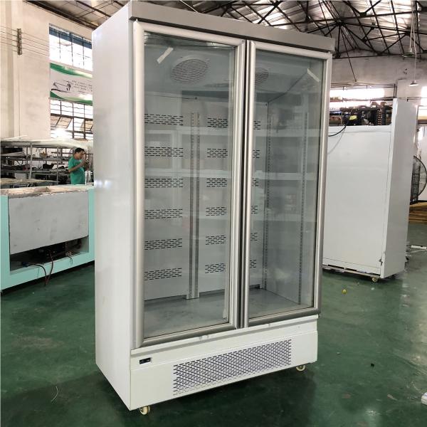 Automatic Defrosting Vertical Freezer For Convenient Shop