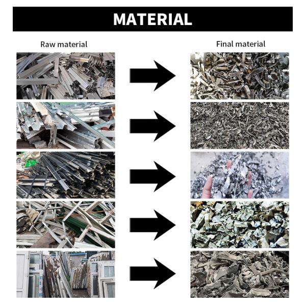 Function-Oriented Broken Bridge Aluminum Separation Equipment for Waste Recycling