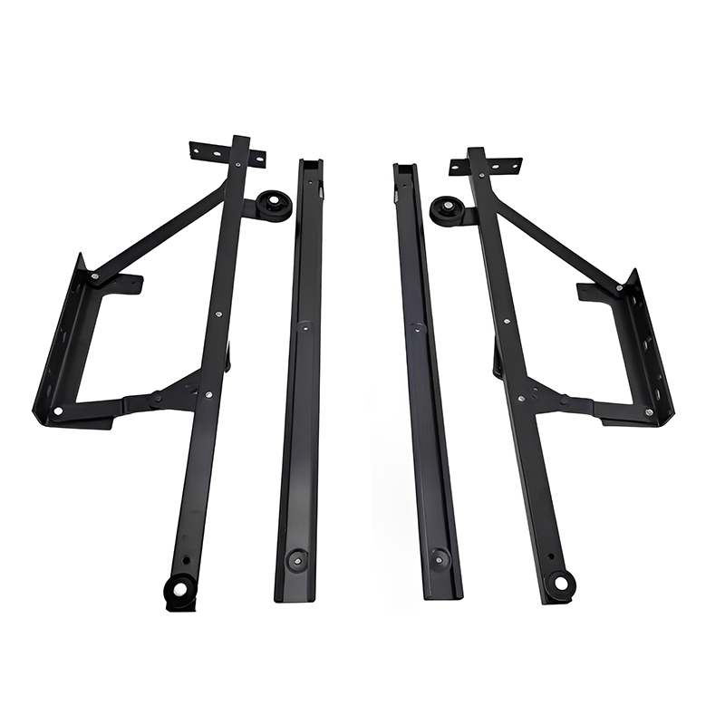 Pull-out Hidden Multi-Functional Sofa Bed Lifting Folding Frame Retractable Storage with Casters Silent Push-Pull Sofa Hinge