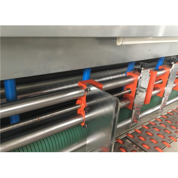 Planetary Gear Structure Flexo Printer Slotter / Carton Box Packing Machine