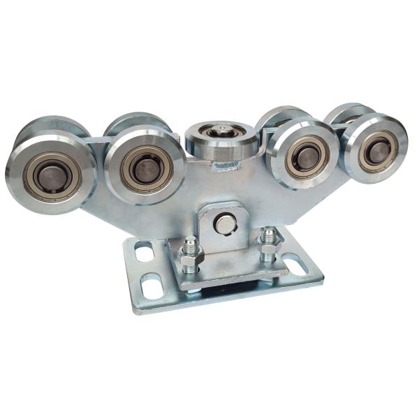 Heavy Duty Cantilever Gate Wheel 68mm Zinc White Zinc Yellow