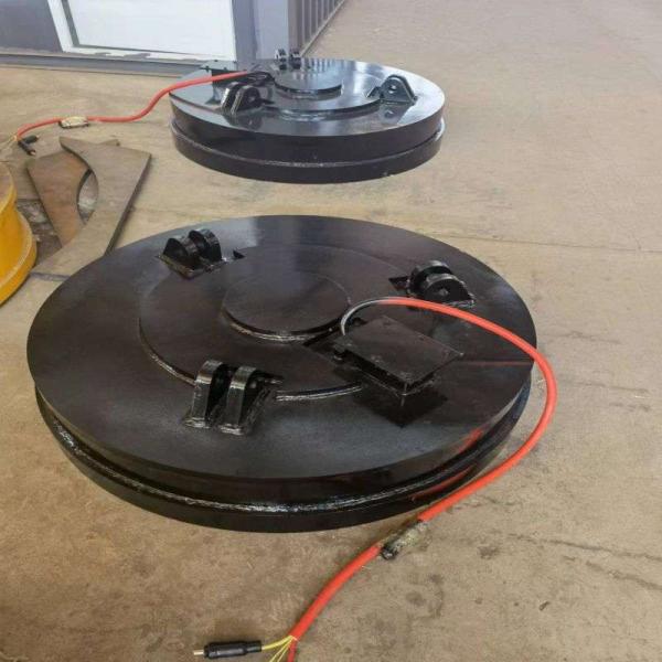 CE ISO Electromagnetic Chuck Sucker 200cm Circular Lifting Electromagnet