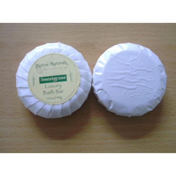Touch Screen Packaging Automation Equipment For Round Soap / Toliet Bowl Solid Detergent