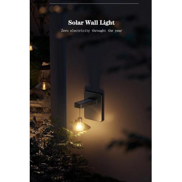IP54 Solar Wall Light 10W Outdoor LED Garden Light Customized