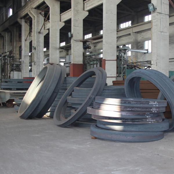 Oem Customized Large Diameter Carbon Steel Forged Ring Stainless Steel Forging Parts