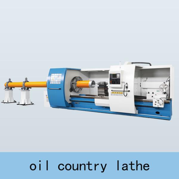 Horizontal Normal Lathe Q-280F Heavy Duty Pipe Threading Tool with Large Spindle Bore