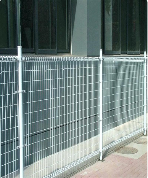 decorative Double Loop Wire Fence/Double Roll Top Welded Fence/Double Wire Loop Yard Fence direct Anping factory
