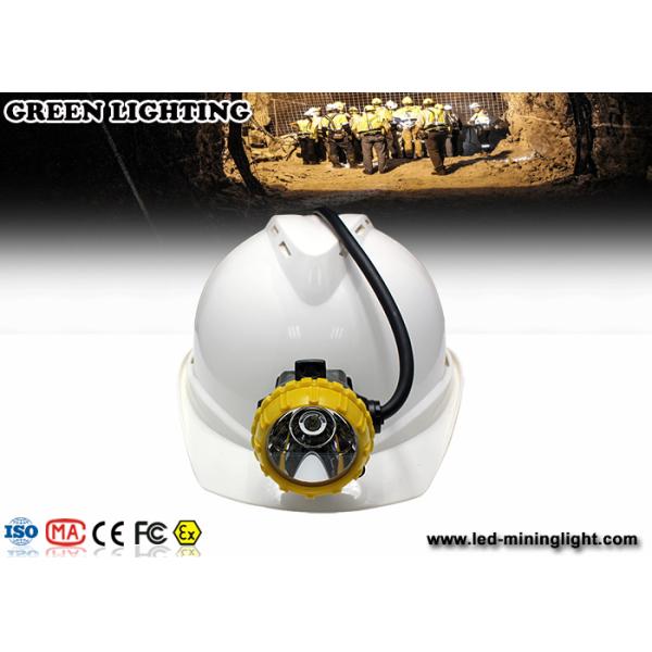Explosion Proof Mining Hard Hat Led Lights 25000 Lux Strong Brightness Corded Style