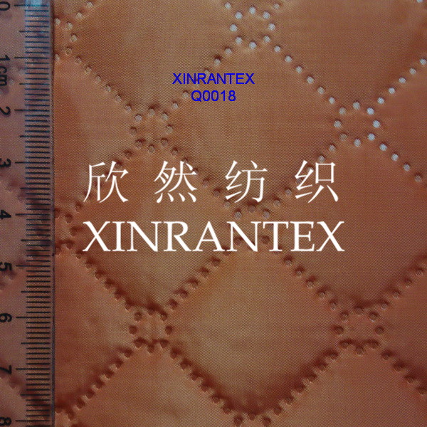 Q0018 polyester quilting fabric design