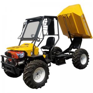 China Mini Palm Oil Tractor Machine For Palm Oil Plantations 4*4 Wheel Drive 1325mm Tread Width on sale