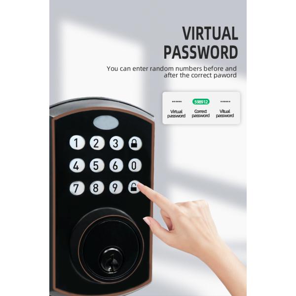 ROHS Wifi Deadbolt Door Lock