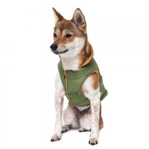 China  				Sports Vest, Fleece Lined Small Dog Cold Weather Jacket Coat Sweater with Reflective Lining 	         on sale