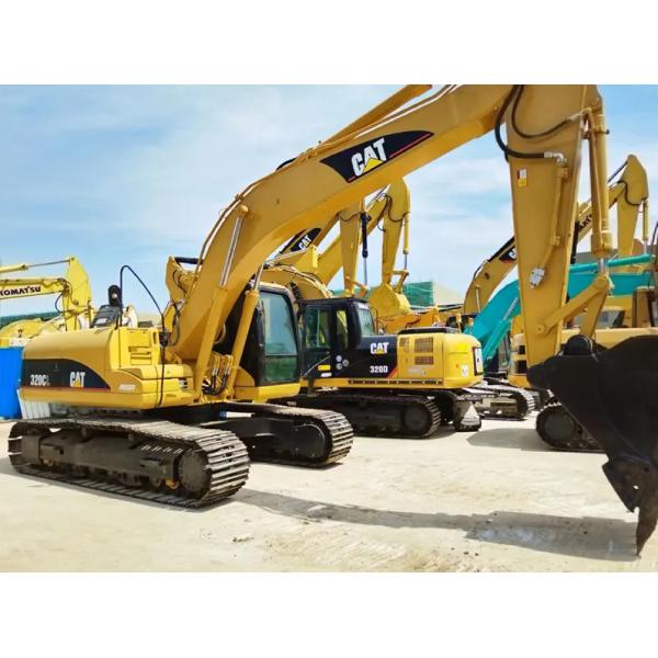 Used Cat 320d 320dl 330 325 Digger High Operating Efficiency Max Digging Radius 2450mm