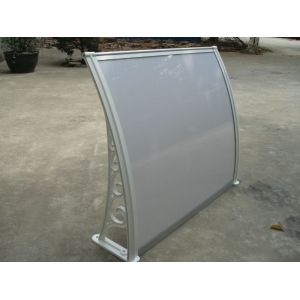 600mm Polycarbonate Awning Canopy Window With Plastic Bracket