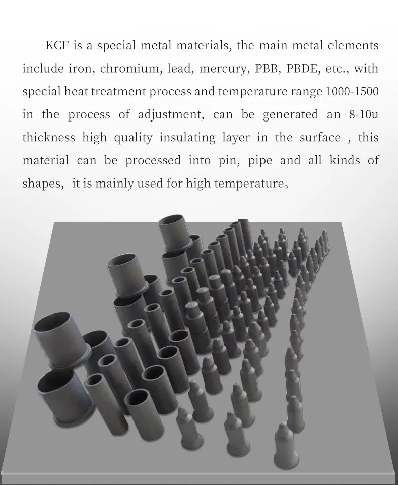 High Hardness Ceramic Coated KCF Guide Pin for Welding Positioning with Customizable Sizes