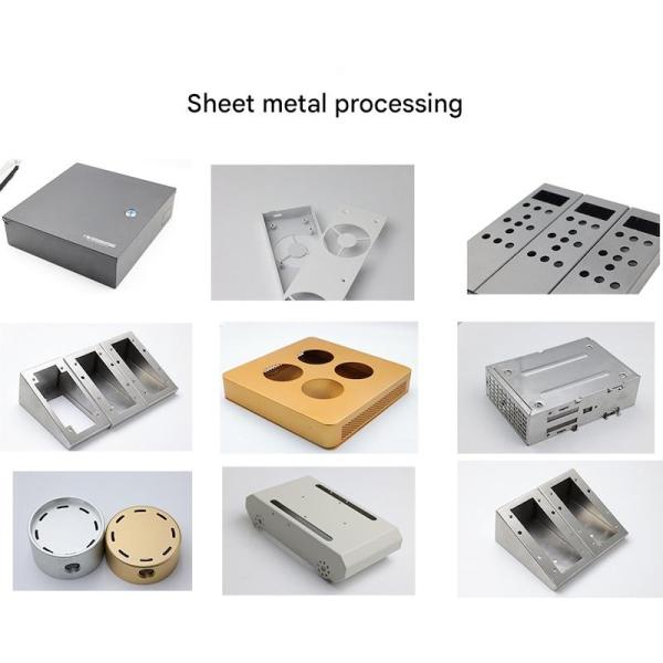 Custom Anodizing Aluminum Sheet Chassis Shell Processing metal Parts Laser Cutting Welding Profile Frames