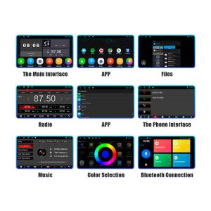 2din Universal Android Head Unit 7 Inch Android GPS Navigation Bluetooth ROHS
