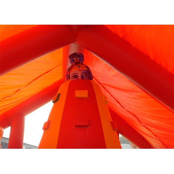 Outoodr Mickey Mouse Large Inflatable Fun Park / Cartoon Inflatable Fun World