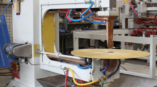 Semi Automatic Sink Seam Welding Machine HWASHI 160KVA DC Table Type