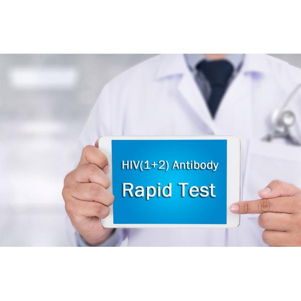 Colloidal Gold 100% Sensitivity HIV1/2 RDT Rapid Test Kit