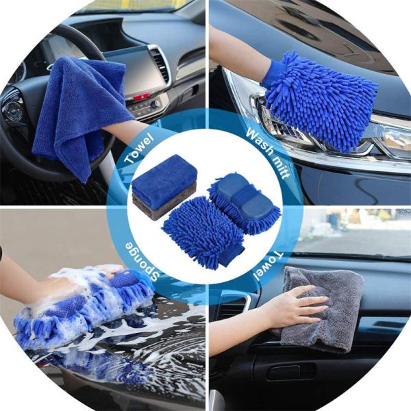 OEM Microfibre Car Detailing Brush Care Kit