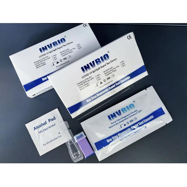 Immunochromatography IgG IgM Antibody Test Kit Fast Detection OEM