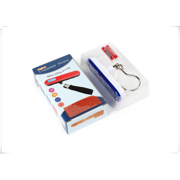 LCD Portable Electronic Luggage Scale Powered By Two AAA Batteries