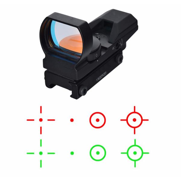 Accessories Holographic Sight Red Dot Scope with Durable Material and 20mm Base Width