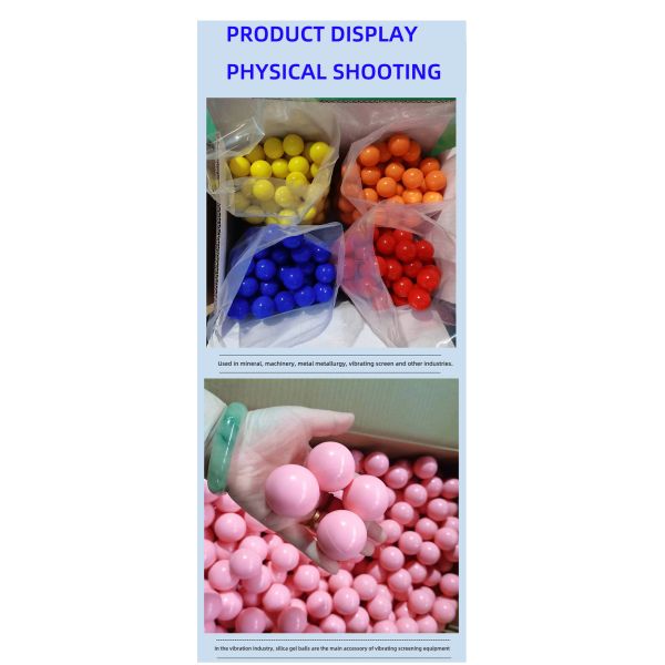 Custom Moulding Service for Large-sized Solid Silicone Balls 25mm to 70mm Elastic and Soft Rubber Material