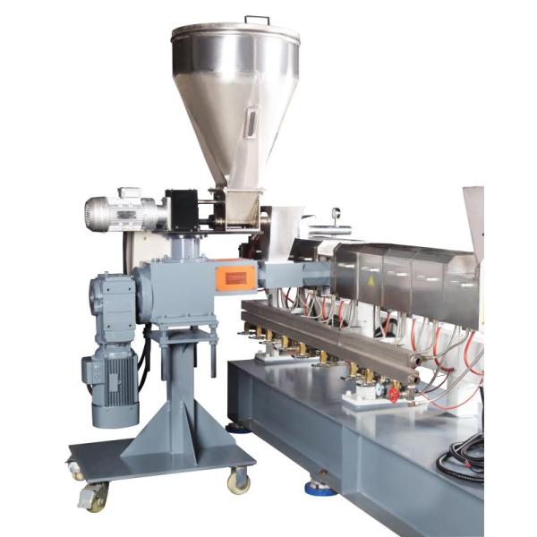 Double Twin Screw Plastic Extruder Masterbatch Granulator for Customized Requirements