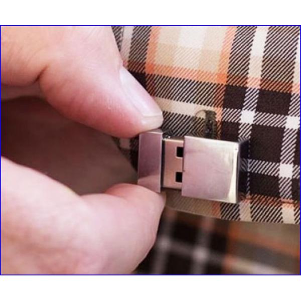 Customized Mini Delicate Cufflinks Drive 128GB Thumbdrive USB