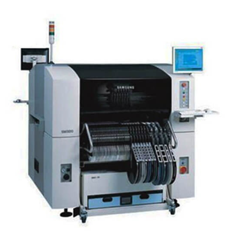 Samsung SM320 PCB SMT Machine With 18500CPH Optimum Speed