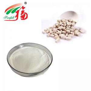 Quality Herbal Plant White Kidney Bean Extract 1% Phaseolamin Supplement 80 Mesh Screen for sale