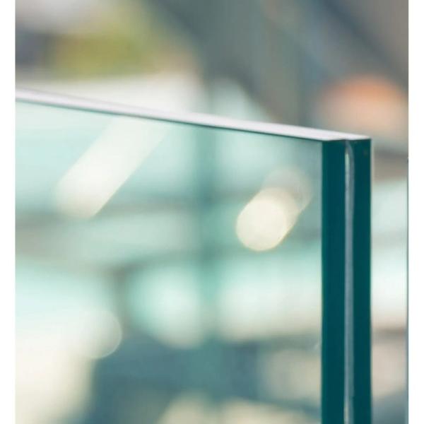 Flat Polished Edge Work Laminated Glass Colored Window for Multiple Layers of Safety