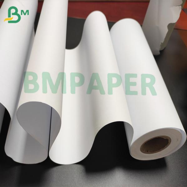 Graphic Printing White Plotter Paper Roll , Architectural Drafting Paper #20