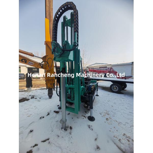 Rubber Tracks Type Mining Small Hydraulic Pile Driver Crawler Down The Hole Drilling Rig