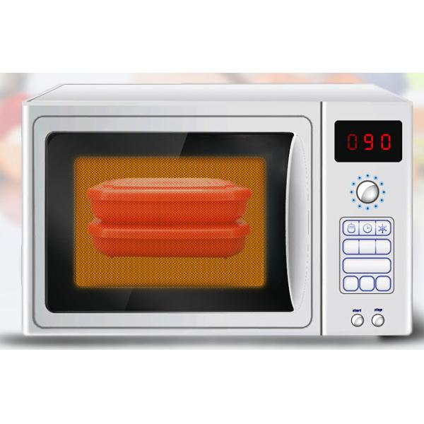 Single Compartment Microwave Safe Lunch Box 1L