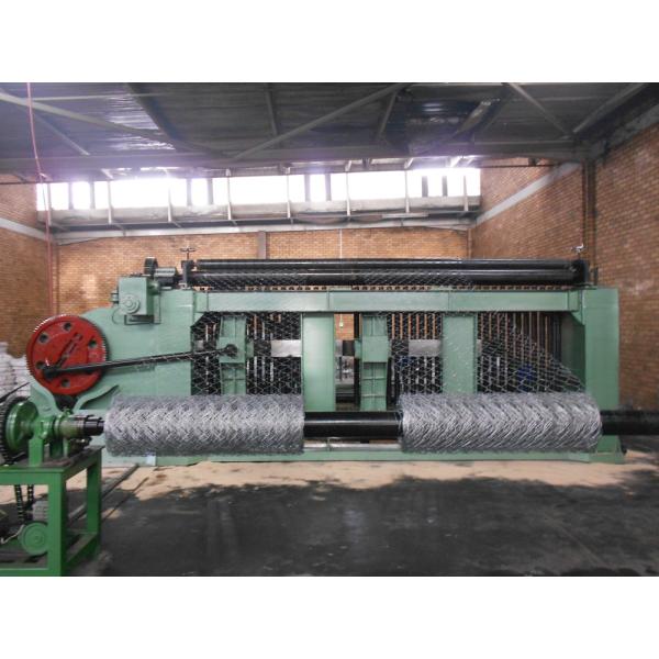 Anti Corrosive Chain Link Fence Machine / Semi Automatic Chain Link Machine