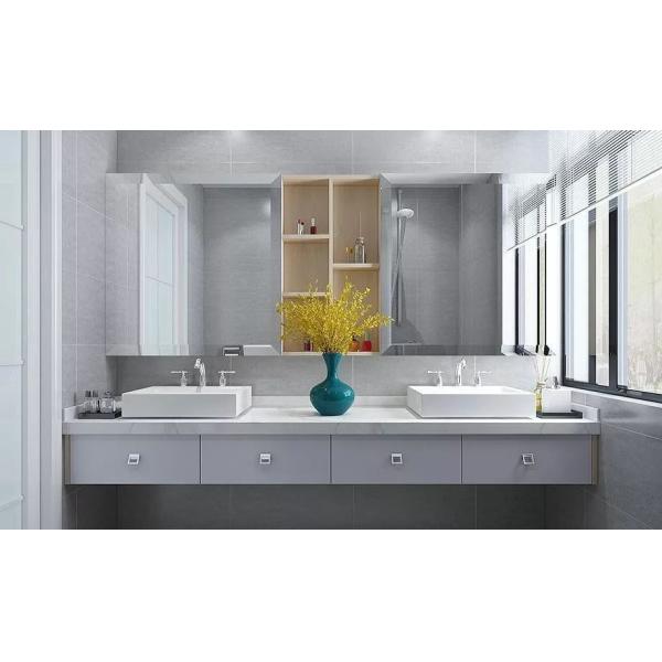 Rectangle Double Side Cabinet Waterproof Bathroom Vanity with Mirror Include Mirror Yes