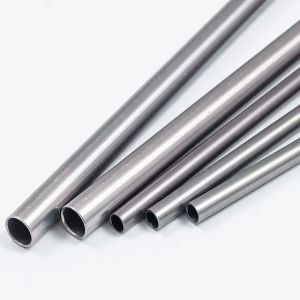 Customized Smooth Titanium Alloy Conduit with Anodized Surface Accepting Western