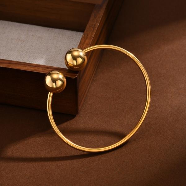 Women Thin Open Cuff Bracelets Gold Diamond Shape Adjustable Third Party Appraisal