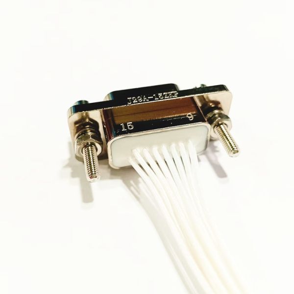 J29A Series 15-Pin aerospace Grade Connector with Threaded Locking and Precision Twist Pins