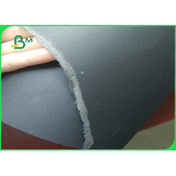 150g 180g Virgin Double side Black Cardboard for Storage Box Making