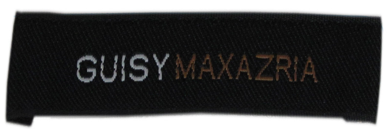 Polyester Custom Woven Patches Paper Coating Embroidery Applique Patches