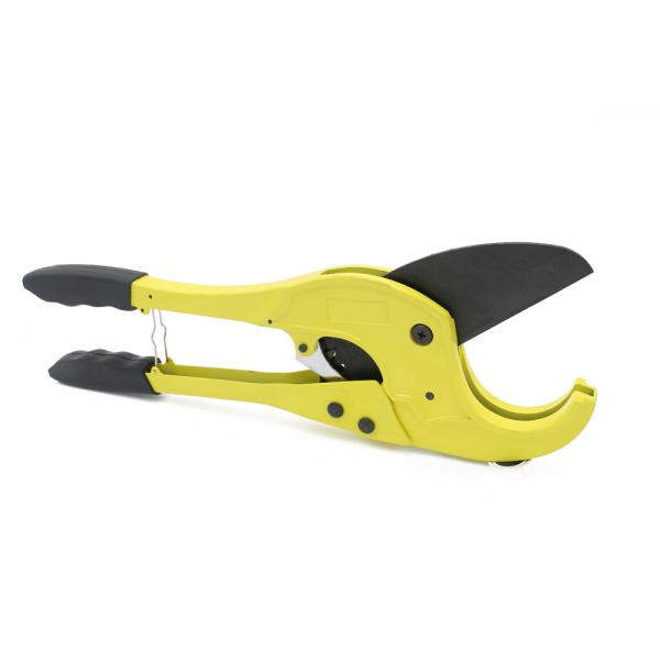 75mm Plastic Pipe Cutters With SK5 Blade And Safety Latch
