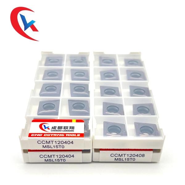 CCMT120404 Physical Coating Tungsten Carbide Inserts Wear Resistant